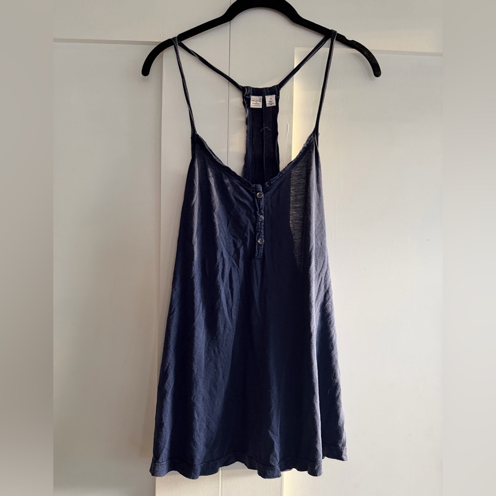 Melrose and Market Navy Blue Slip Dress with Tag